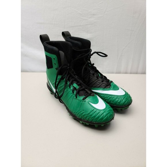 Nike Other - Nike Force Savage Elite Pro Green Black Cleats Shoes Size 10 (880140-310) CLEAN